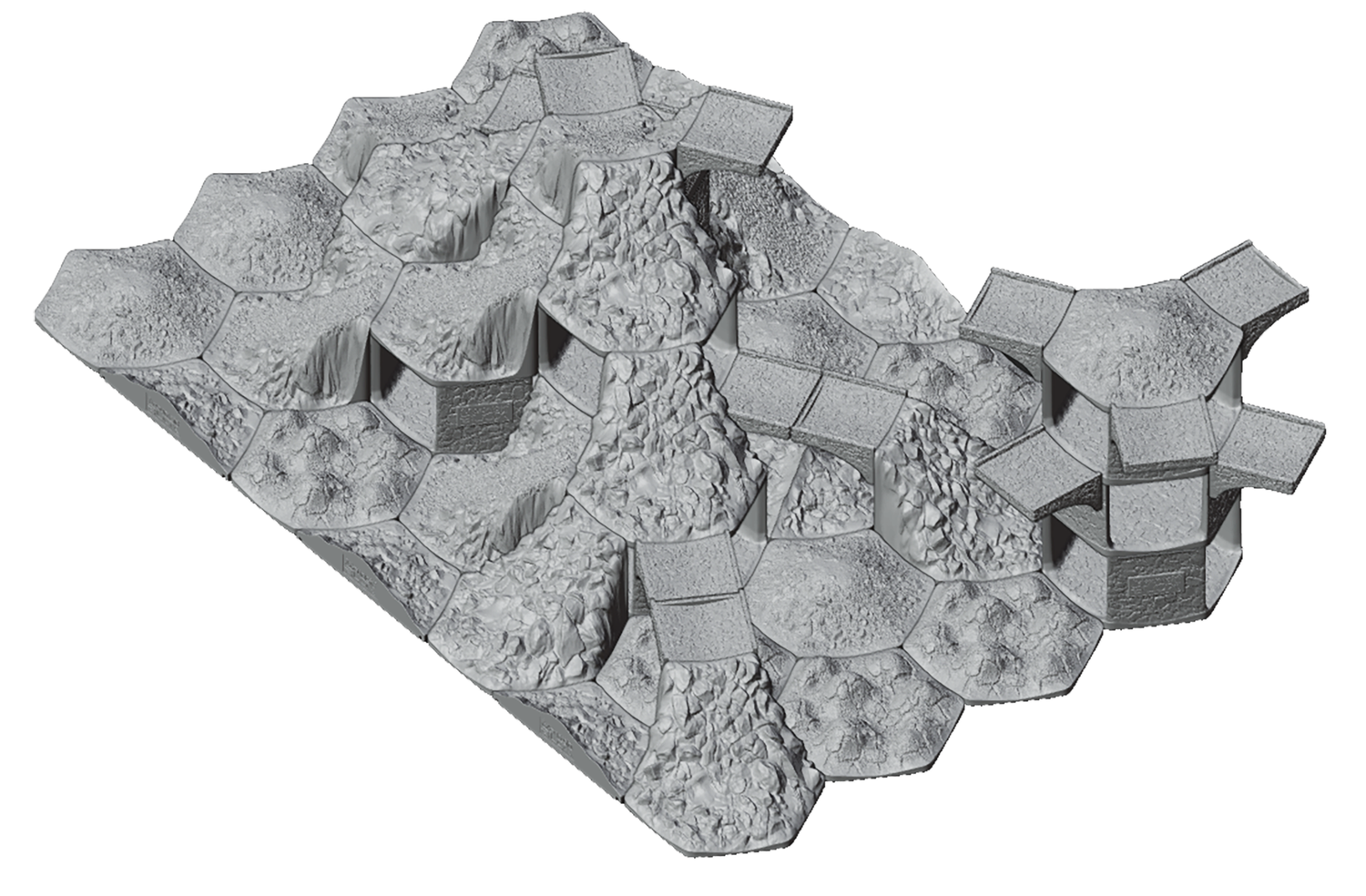 Squatch Mountain Set (6 kits & 4 Extra Tunnel Junctions) Free Shipping