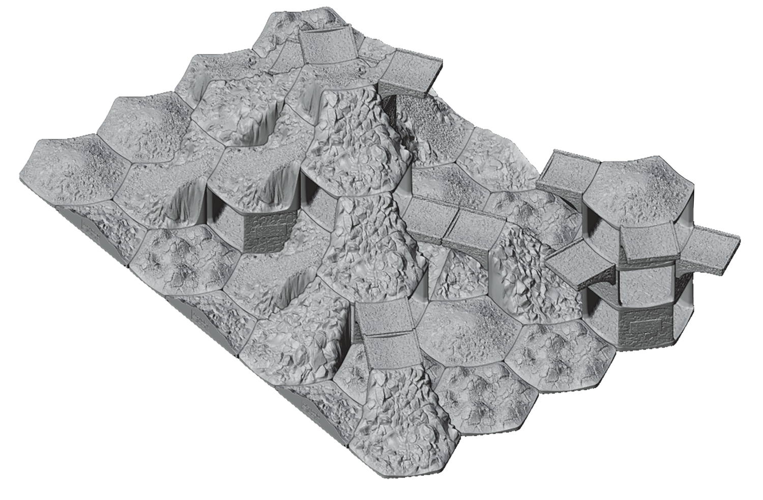 Squatch Mountain Set (6 kits & 4 Extra Tunnel Junctions)